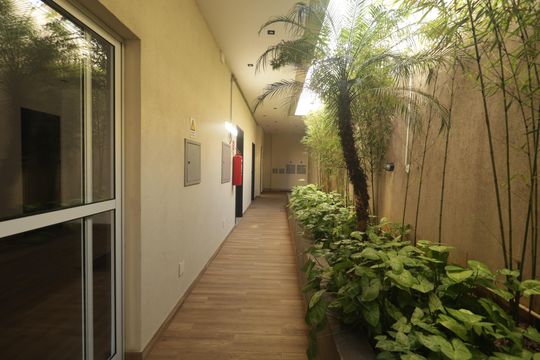 Área comum de apartamento à venda com 1 quarto, 26m² em Jardim da Gloria, São Paulo