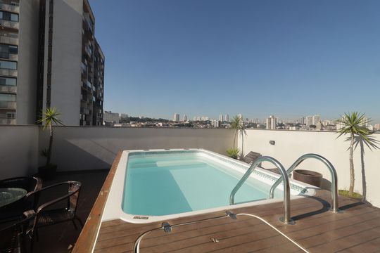 Área comum - Piscina de apartamento à venda com 1 quarto, 26m² em Jardim da Gloria, São Paulo