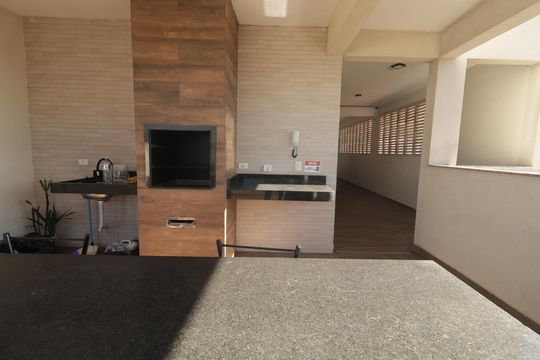 Área comum - Churrasqueira de apartamento à venda com 1 quarto, 26m² em Jardim da Gloria, São Paulo