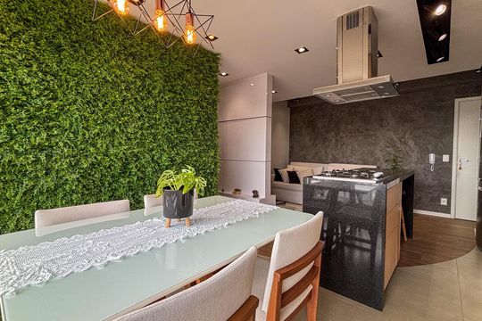 Cozinha de apartamento à venda com 2 quartos, 44m² em Centro, Diadema