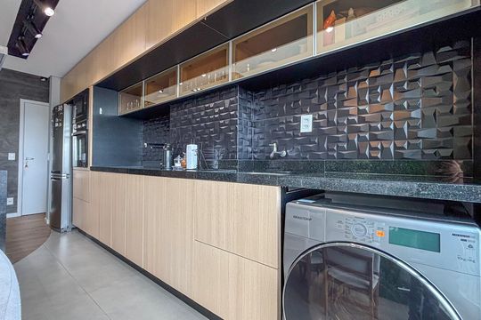 Área de serviço de apartamento à venda com 2 quartos, 44m² em Centro, Diadema