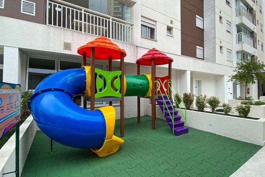 Área externa de apartamento à venda com 2 quartos, 44m² em Centro, Diadema