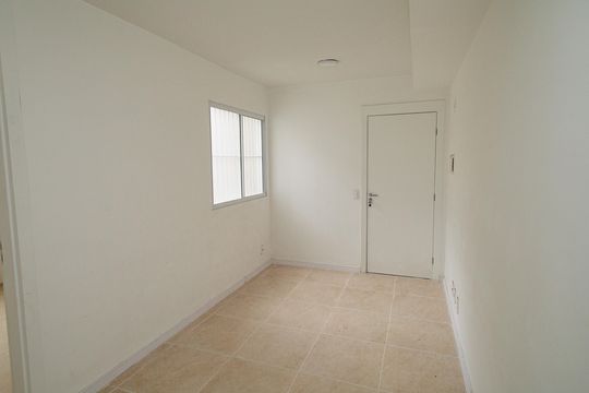 Sala - Cozinha de apartamento à venda com 2 quartos, 47m² em Guaratiba, Rio de Janeiro