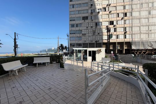 Área comum de apartamento para alugar com 3 quartos, 212m² em José Menino, Santos