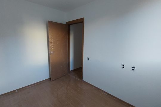 Quarto de apartamento à venda com 2 quartos, 52m² em Caiçaras, Belo Horizonte