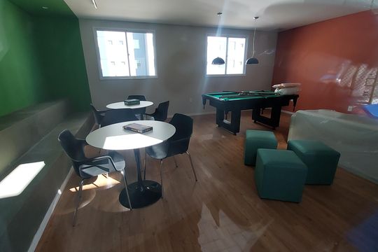 Área externa de apartamento à venda com 2 quartos, 52m² em Caiçaras, Belo Horizonte