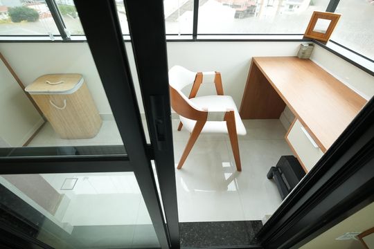 Sacada de apartamento à venda com 3 quartos, 125m² em Vila Santa Teresa, Santo André