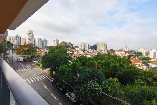 Vista de apartamento à venda com 2 quartos, 59m² em Morumbi, São Paulo