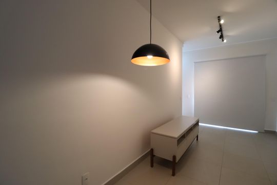 Sala de apartamento para alugar com 2 quartos, 54m² em Jaraguá, Uberlândia