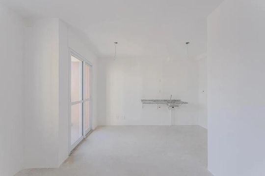 Cozinha de kitnet/studio à venda com 1 quarto, 33m² em Pinheiros, São Paulo