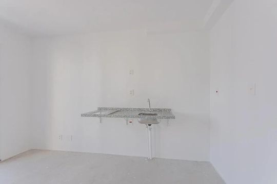 Cozinha de kitnet/studio à venda com 1 quarto, 25m² em Pinheiros, São Paulo