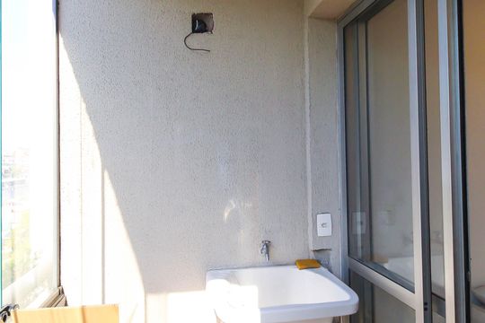 Área de Serviço de apartamento para alugar com 2 quartos, 63m² em Jardim Analia Franco, São Paulo