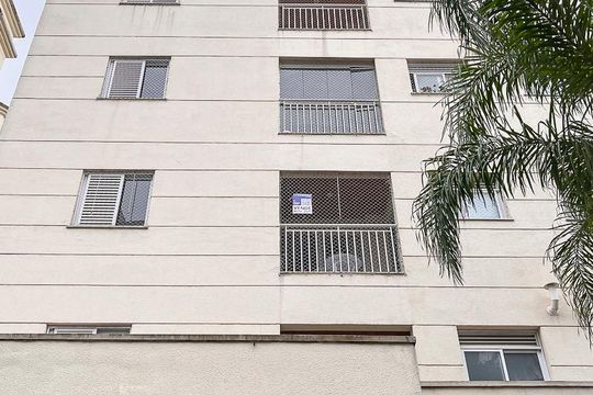 Fachada + plaquinha de apartamento à venda com 2 quartos, 61m² em Barcelona, São Caetano do Sul