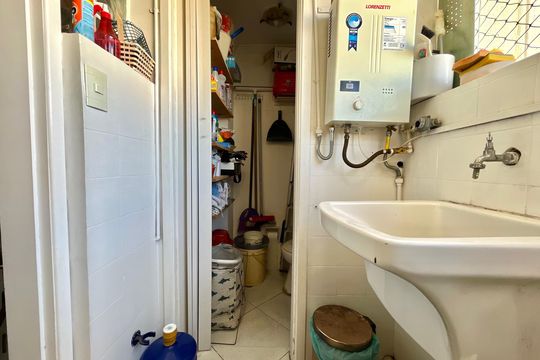 Área de Serviço de apartamento à venda com 2 quartos, 69m² em Vila Alexandria, São Paulo