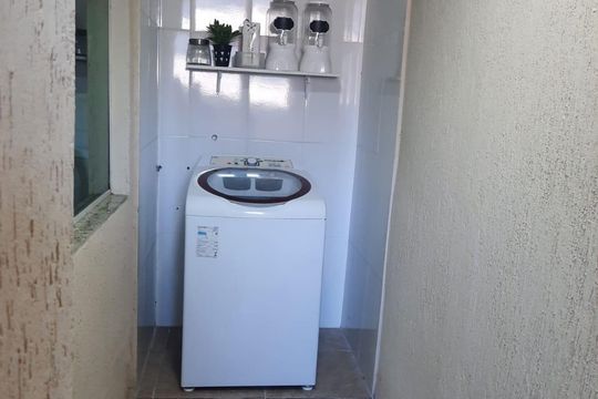 Área de serviço de casa de condomínio à venda com 3 quartos, 210m² em Jacarepaguá, Rio de Janeiro