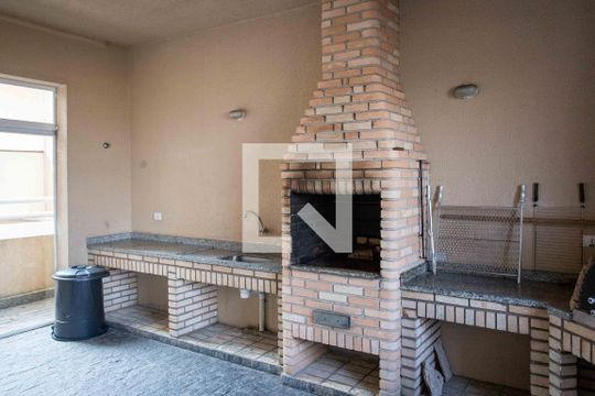 Área comum - Churrasqueira de apartamento à venda com 2 quartos, 54m² em Conjunto Residencial Pombeva, São Bernardo do Campo