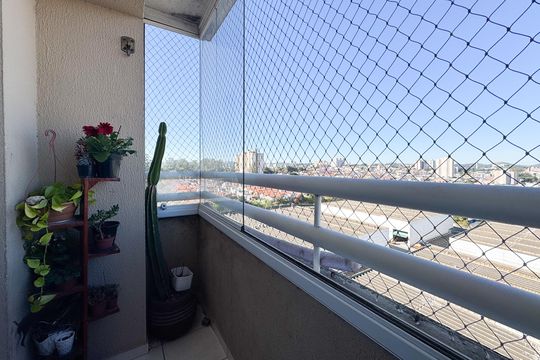 Sacada de apartamento à venda com 2 quartos, 54m² em Conjunto Residencial Pombeva, São Bernardo do Campo