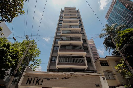 Fachada de kitnet/studio à venda com 1 quarto, 24m² em Pinheiros, São Paulo