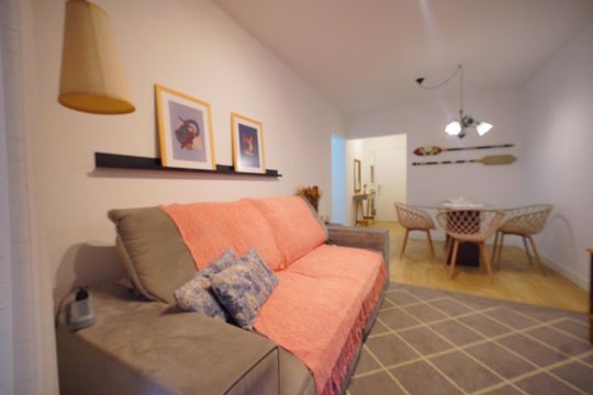 Sala de apartamento para alugar com 3 quartos, 82m² em Centro, Florianópolis