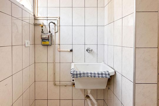 Área de Serviço de apartamento para alugar com 2 quartos, 59m² em Demarchi, São Bernardo do Campo