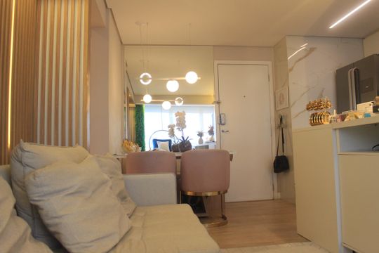 Sala de apartamento à venda com 2 quartos, 65m² em Mauá, São Caetano do Sul