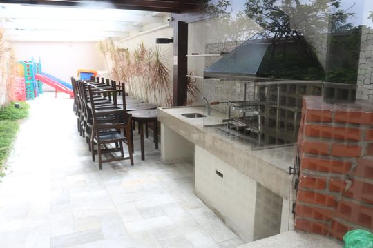 Área comum - Churrasqueira de apartamento à venda com 2 quartos, 65m² em Mauá, São Caetano do Sul