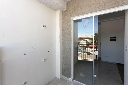 Varanda da Sala e Área de Serviço de apartamento à venda com 2 quartos, 49m² em Penha de França, São Paulo