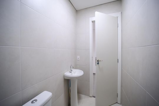 Banheiro de apartamento para alugar com 1 quarto, 33m² em Jardim America da Penha, São Paulo