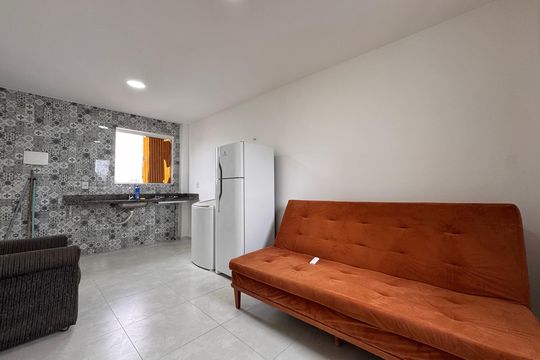 Kitnet de kitnet/studio para alugar com 1 quarto, 23m² em Recreio dos Bandeirantes, Rio de Janeiro