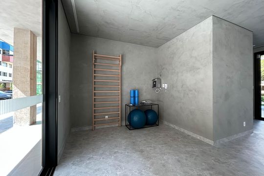 Área comum - Academia de apartamento para alugar com 1 quarto, 40m² em Sqn 402, Brasília