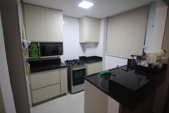 Cozinha de apartamento à venda com 2 quartos, 125m² em Cinquentenario, Belo Horizonte