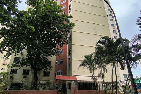 Fachada de apartamento à venda com 2 quartos, 55m² em Camorim, Rio de Janeiro
