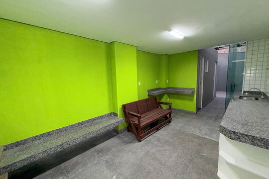 Área externa de apartamento à venda com 3 quartos, 157m² em Cidade Nova, Belo Horizonte