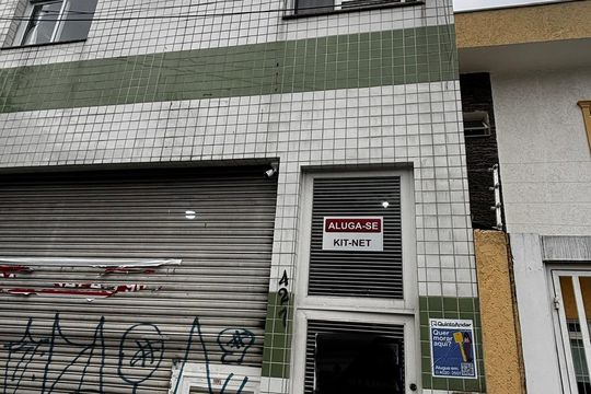 Fachada de apartamento para alugar com 1 quarto, 35m² em Centro, Santo André