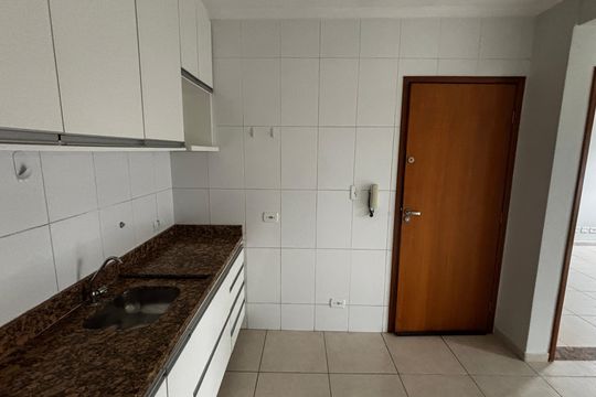 Cozinha de apartamento para alugar com 1 quarto, 35m² em Centro, Santo André