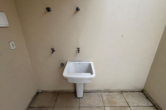 Área de Serviço de apartamento para alugar com 1 quarto, 35m² em Centro, Santo André