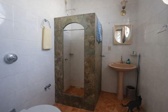 Banheiro da suíte de casa para alugar com 2 quartos, 120m² em Jardim Canada, Nova Lima