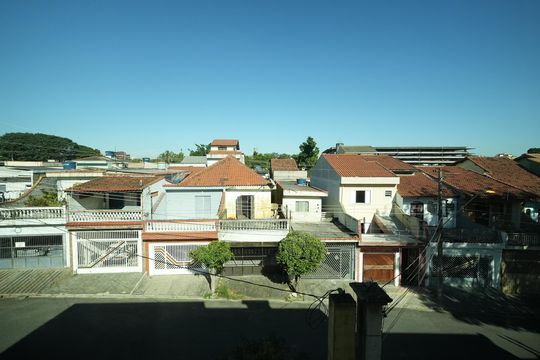 Vista da Sacada de apartamento à venda com 2 quartos, 56m² em Parque Marajoara, Santo André