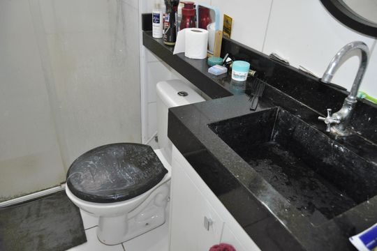 Banheiro de apartamento à venda com 2 quartos, 48m² em Engenho Novo, Rio de Janeiro