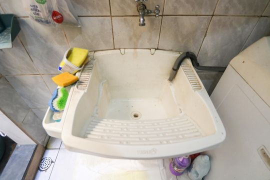 Área de Serviço de apartamento à venda com 3 quartos, 100m² em Vila Alto de Santo Andre, Santo André