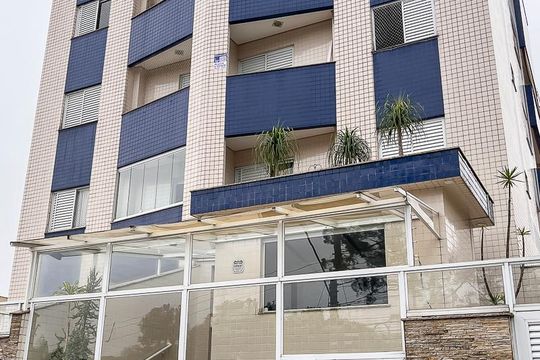 Fachada + plaquinha de apartamento à venda com 3 quartos, 95m² em Cerâmica, São Caetano do Sul