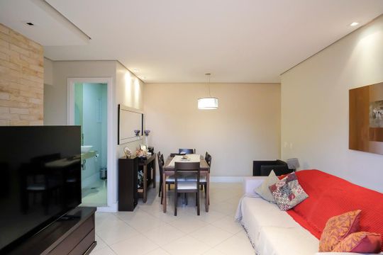 Sala de apartamento à venda com 3 quartos, 95m² em Cerâmica, São Caetano do Sul