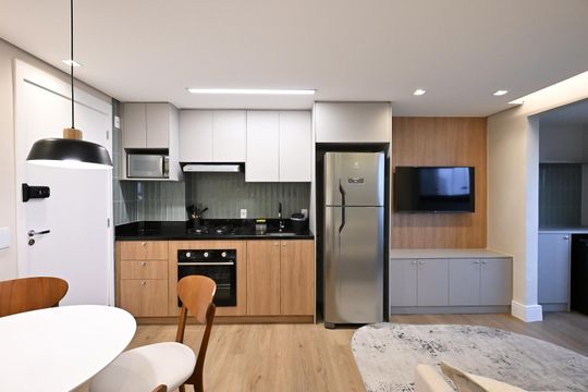 Sala de apartamento para alugar com 2 quartos, 40m² em Cidade Jardim, São Paulo