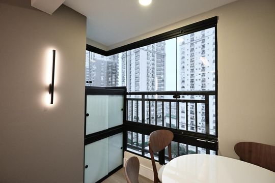 Varanda de apartamento para alugar com 1 quarto, 40m² em Cidade Jardim, São Paulo