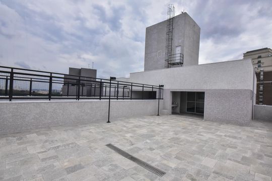 Cobertura da Área Comum de apartamento para alugar com 1 quarto, 40m² em Cidade Jardim, São Paulo