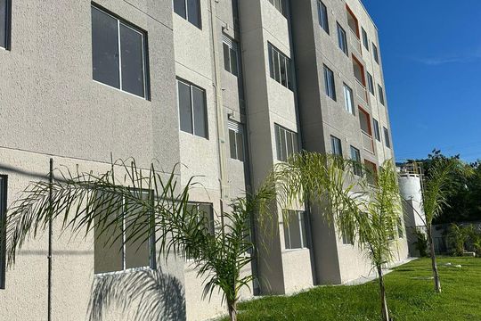Fachada de apartamento para alugar com 2 quartos, 55m² em Recreio dos Bandeirantes, Rio de Janeiro