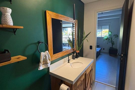 Lavabo de apartamento à venda com 2 quartos, 83m² em Alphaville Empresarial, Barueri