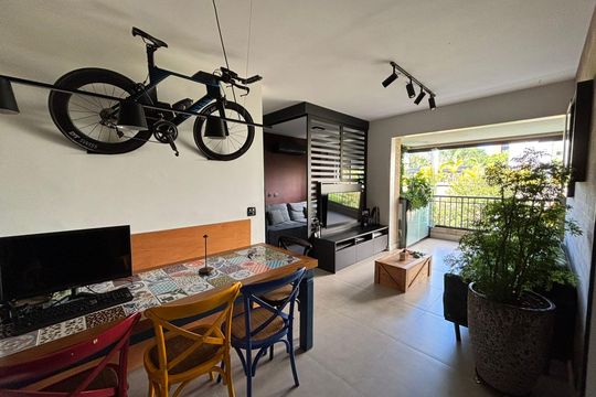Sala de Jantar de apartamento para alugar com 2 quartos, 83m² em Alphaville Empresarial, Barueri