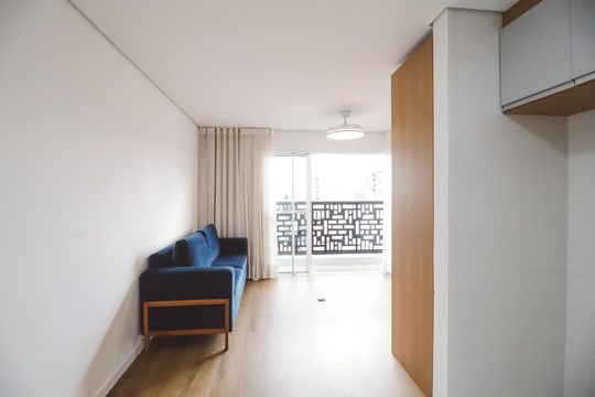Cozinha de kitnet/studio para alugar com 1 quarto, 26m² em Tucuruvi, São Paulo