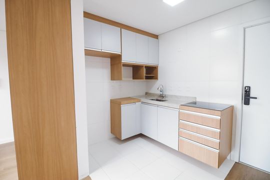 Cozinha de kitnet/studio para alugar com 1 quarto, 26m² em Tucuruvi, São Paulo